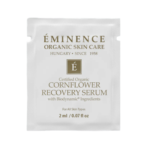 Cornflower Recovery Serum Card Sample