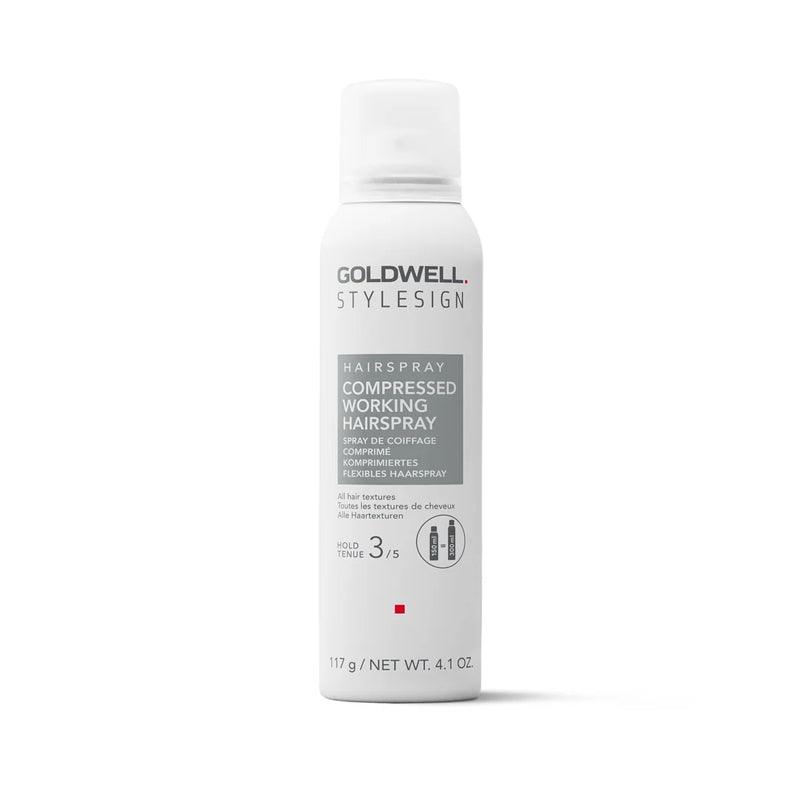 Goldwell StyleSign Compressed Working Hairspray 5oz - Goldwell | Available at In Sync Hair & Body Works, Fort Lauderdale, FL