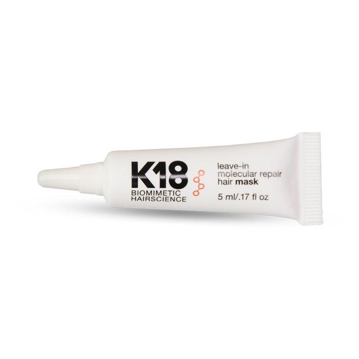 K18 Leave-in Molecular Repair Hair Mask 0.17 oz - K18 | Available at In Sync Hair & Body Works, Fort Lauderdale, FL