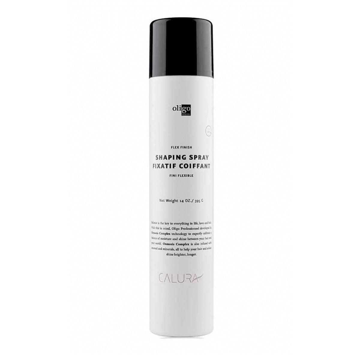 Oligo Calura Flex Finish Shaping Spray 14oz - Oligo | Available at In Sync Hair & Body Works, Fort Lauderdale, FL