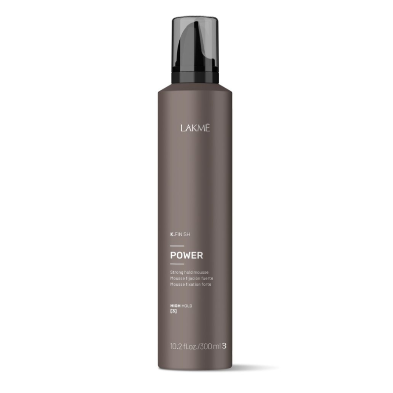 Lakme K Finish Power Strong Hold Mousse 10.2oz - Lakme | Available at In Sync Hair & Body Works, Fort Lauderdale, FL