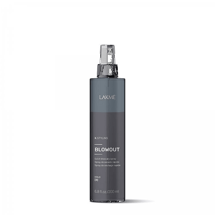 Lakme K Finish BLOWOUT Quick Blow Dry Spray 6.8oz - Lakme | Available at In Sync Hair & Body Works, Fort Lauderdale, FL