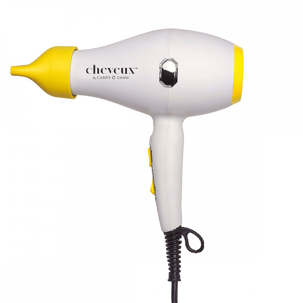 Sunlights Cheveux Hair Dryer - White + Yellow - Sunlights | Available at In Sync Hair & Body Works, Fort Lauderdale, FL
