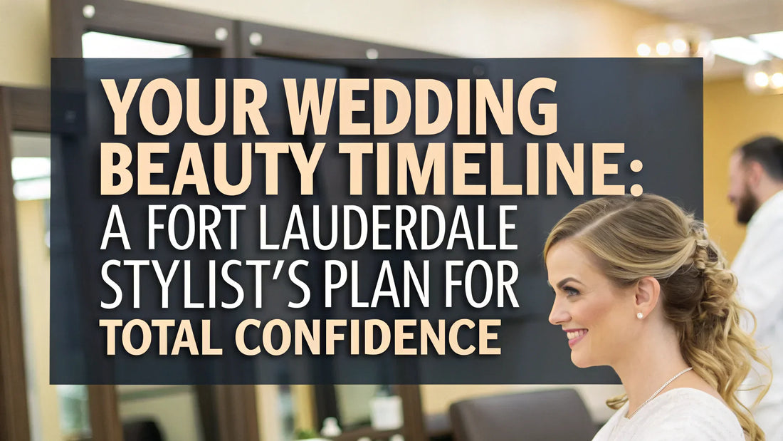 Your Wedding Beauty Timeline: A Fort Lauderdale Stylist's Plan for Total Confidence
