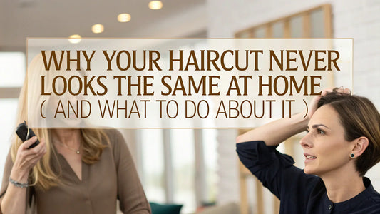 Why Your Haircut Never Looks the Same at Home (And What to Do About It)