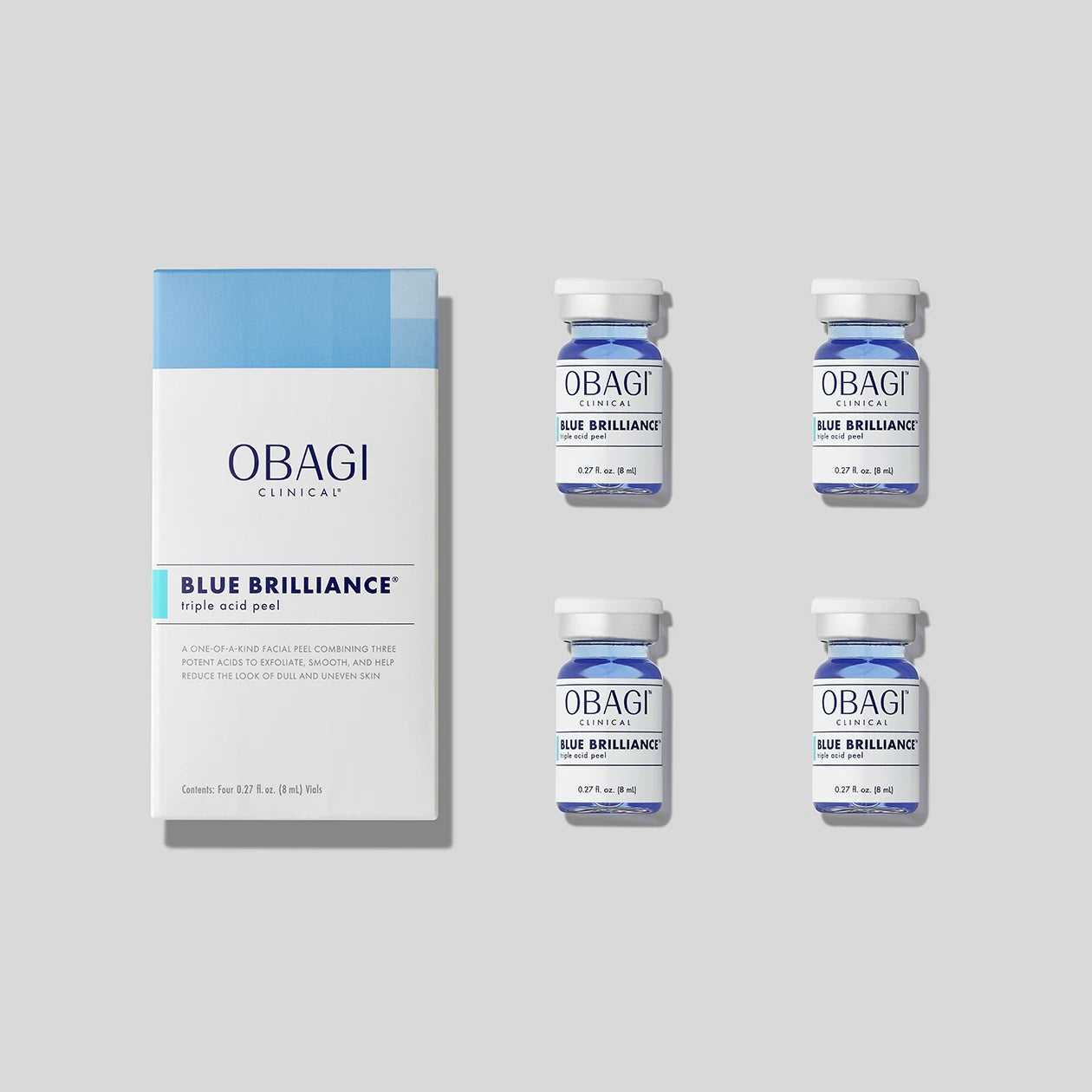 Obagi Clinical Blue Brilliance Triple Acid Peel - Obagi | Available at In Sync Hair & Body Works, Fort Lauderdale, FL
