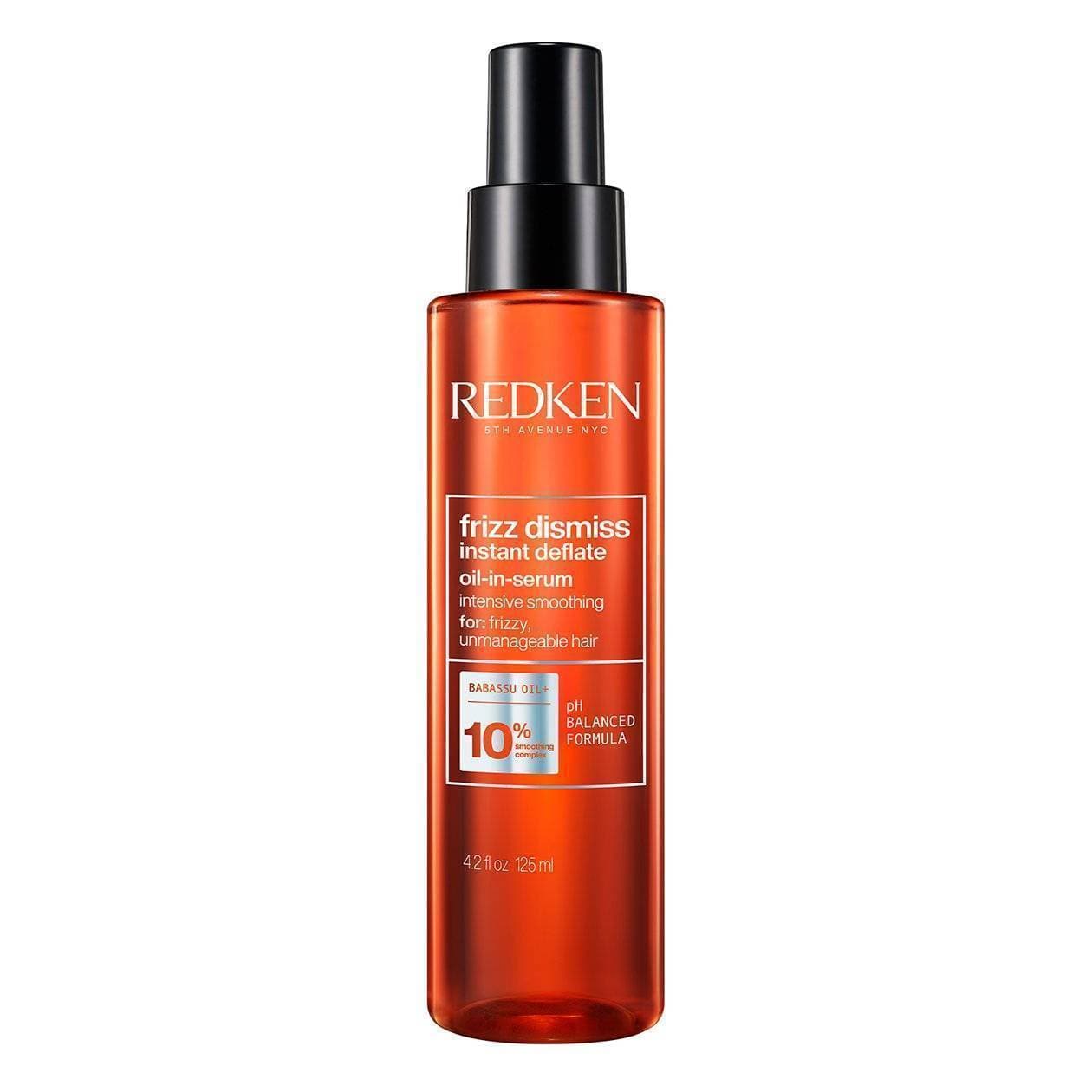 Redken Frizz Dismiss Instant Deflate Oil in Serum 4.2 oz - Redken | Available at In Sync Hair & Body Works, Fort Lauderdale, FL