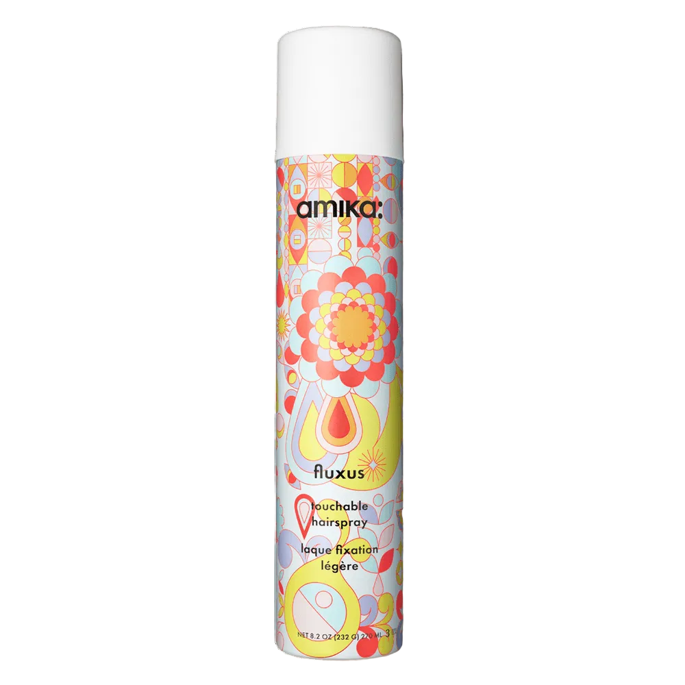 Amika Fluxus Touchable Hairspray 8oz - Amika | Available at In Sync Hair & Body Works, Fort Lauderdale, FL