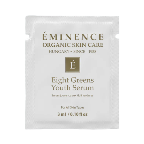 Eight Greens Youth Serum Card Sample