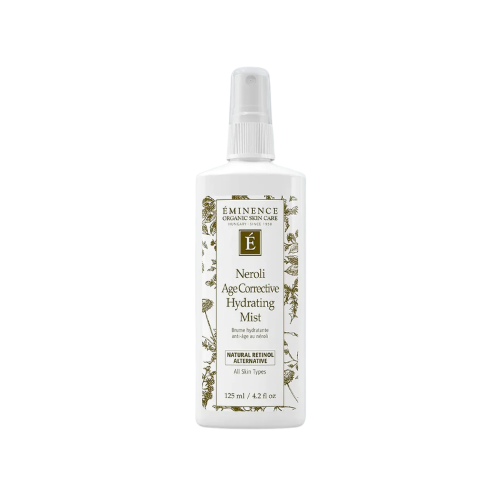 Eminence Neroli Age-Corrective Hydrating Mist bottle on a white background