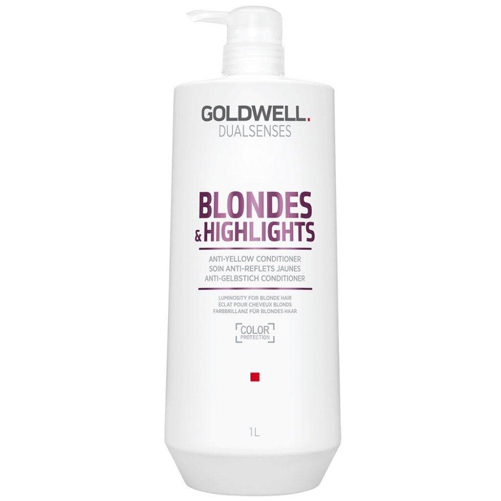 Goldwell DualSenses Blonde & Highlights Anti-Yellow Conditioner - Goldwell | Available at In Sync Hair & Body Works, Fort Lauderdale, FL