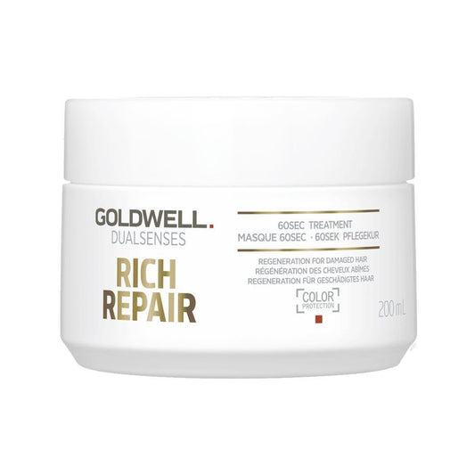 Goldwell DualSenses Rich Repair 60 Sec Treatment - Goldwell | Available at In Sync Hair & Body Works, Fort Lauderdale, FL