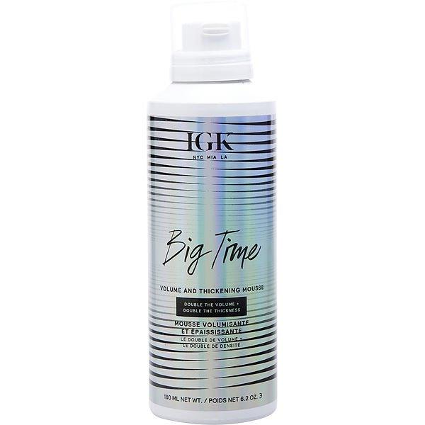 IGK Big Time Volume & Thickening Hair Mousse 6.2oz - IGK Hair | Available at In Sync Hair & Body Works, Fort Lauderdale, FL