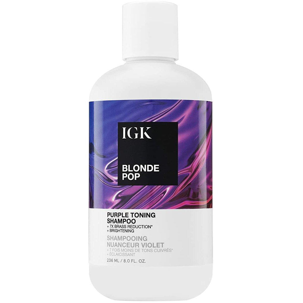 IGK Blonde POP Shampoo 8 oz - IGK Hair | Available at In Sync Hair & Body Works, Fort Lauderdale, FL