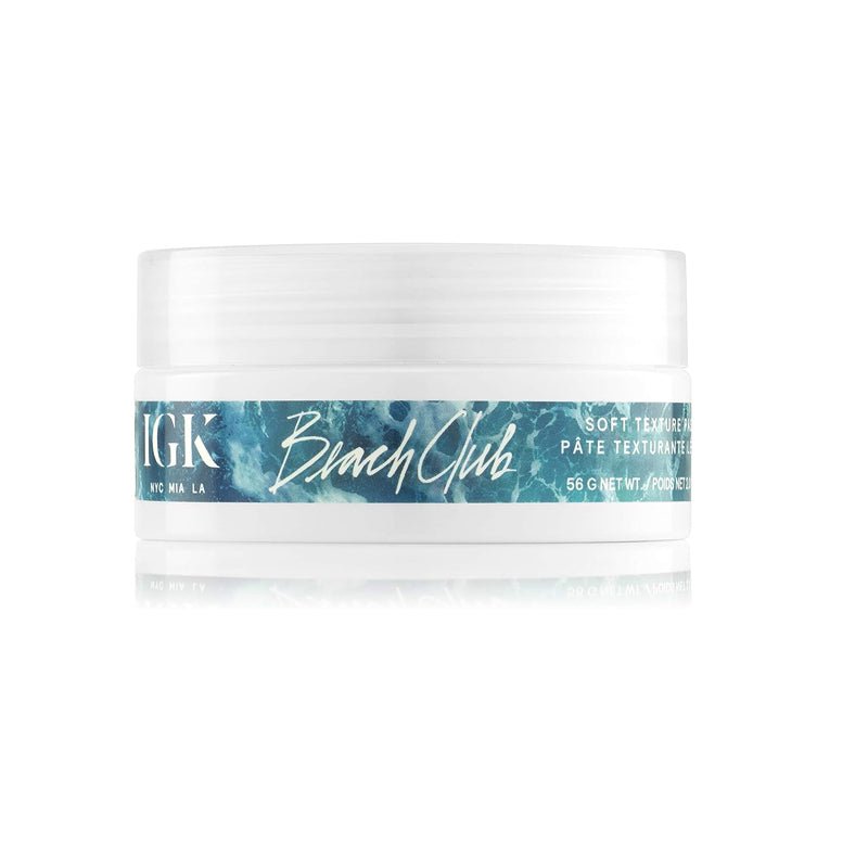 IGK Beach Club Soft Texture Paste 2oz - IGK Hair | Available at In Sync Hair & Body Works, Fort Lauderdale, FL