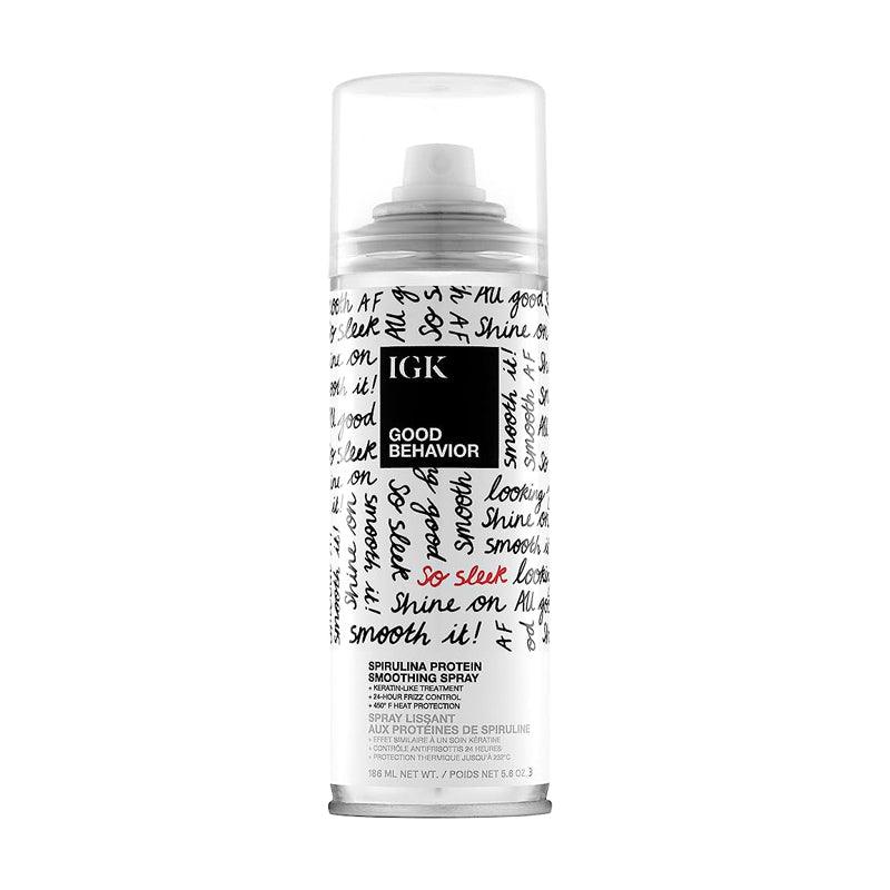 IGK GOOD BEHAVIOR Spirulina Protein Smoothing Spray 5.6oz - IGK Hair | Available at In Sync Hair & Body Works, Fort Lauderdale, FL