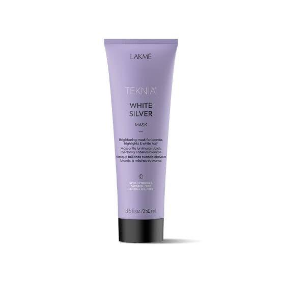 Lakme Teknia White Silver Mask - Lakme | Available at In Sync Hair & Body Works, Fort Lauderdale, FL