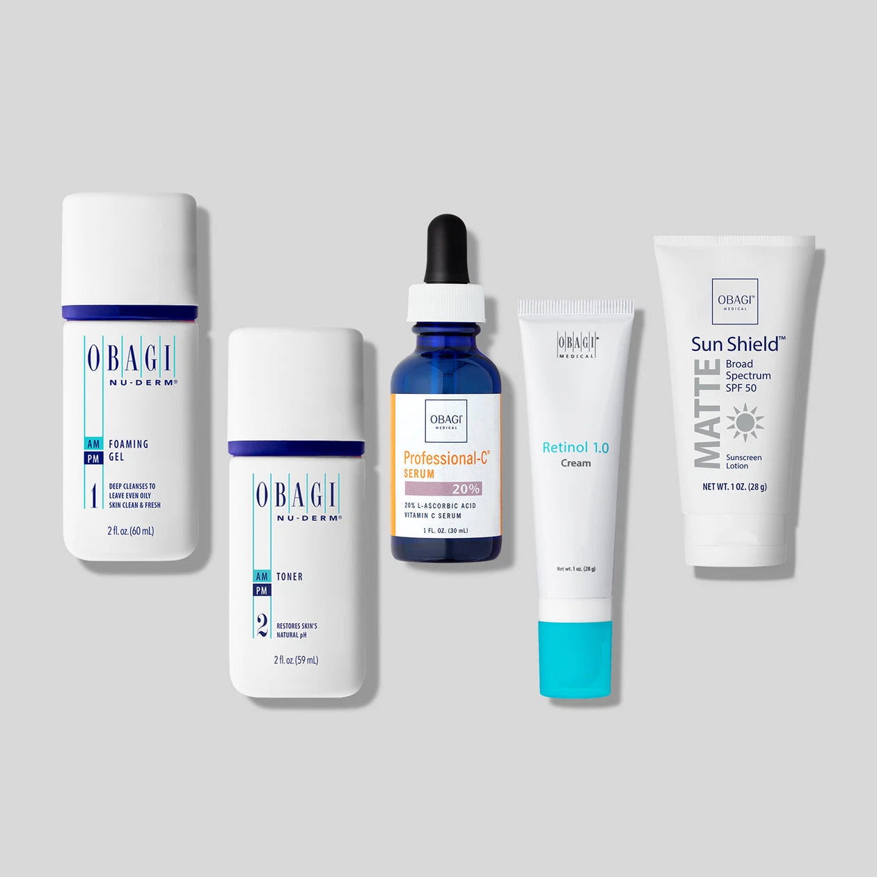 Obagi Back to Basic Set (Serum 20%) - Obagi | Available at In Sync Hair & Body Works, Fort Lauderdale, FL