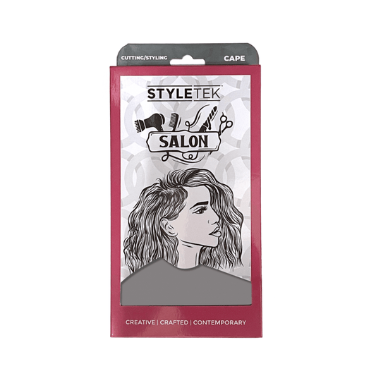Styletek Solid Gray Cape 45x6 - Styletek | Available at In Sync Hair & Body Works, Fort Lauderdale, FL