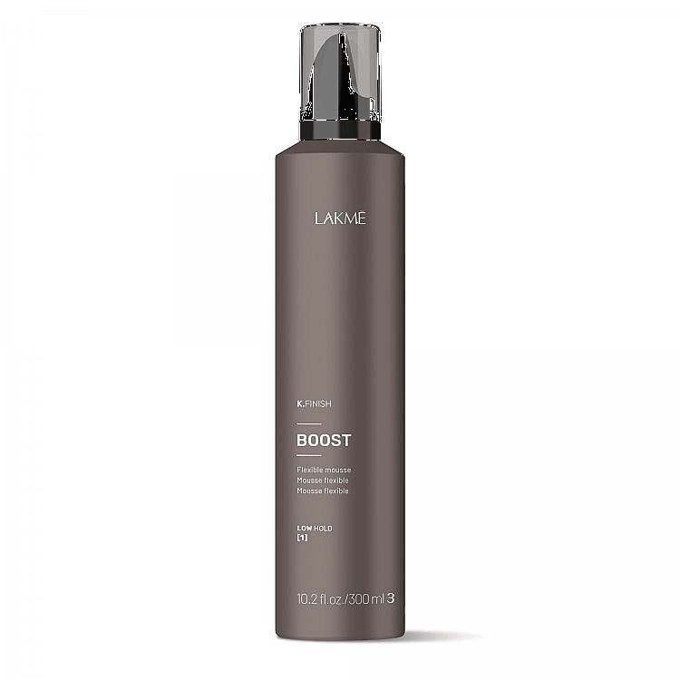Lakme K Finish BOOST Flexible Mousse 10.1oz - Lakme | Available at In Sync Hair & Body Works, Fort Lauderdale, FL