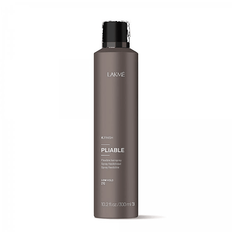 Lakme K Finish PLIABLE Flexible Hold Hairspray 10.1oz - Lakme | Available at In Sync Hair & Body Works, Fort Lauderdale, FL