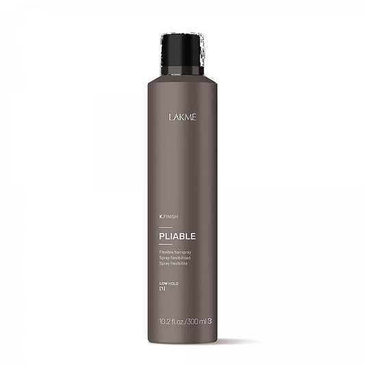 Lakme K Finish PLIABLE Flexible Hold Hairspray 10.1oz - Lakme | Available at In Sync Hair & Body Works, Fort Lauderdale, FL