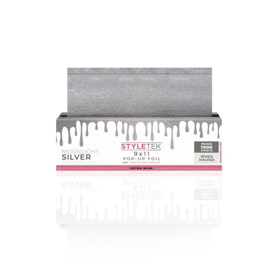 Styletek Moonlight Silver Smooth Foil 9 x 11 - Styletek | Available at In Sync Hair & Body Works, Fort Lauderdale, FL